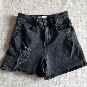 SO High Rise Boyfriend Midi Shorts